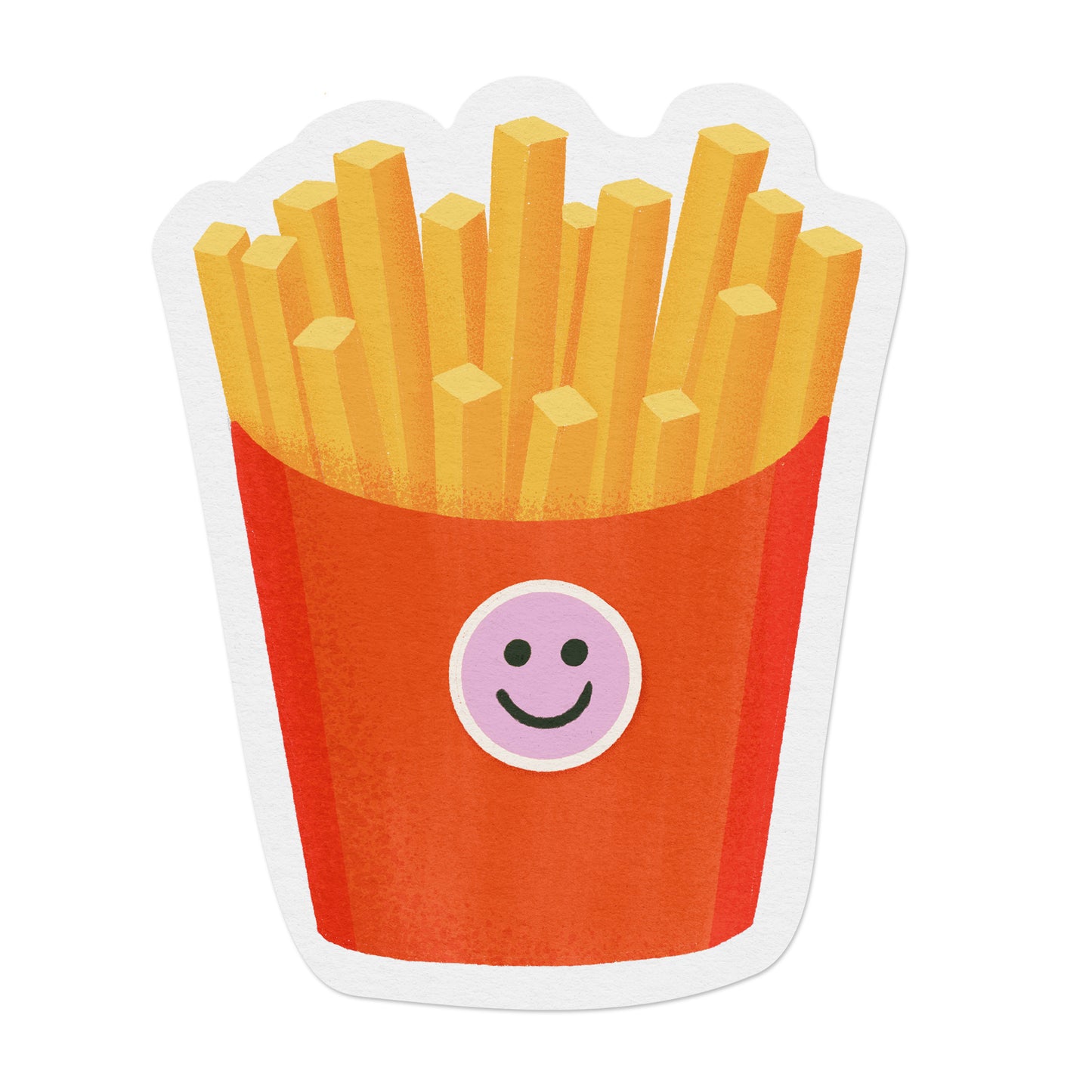 French Fries Vinyl Sticker