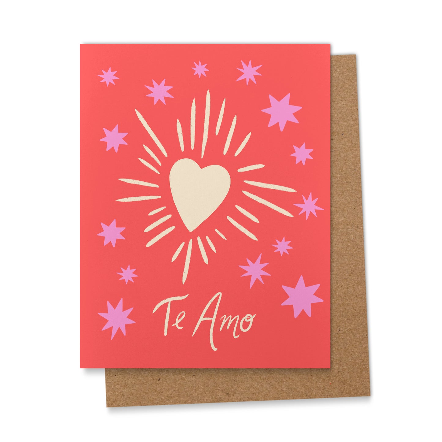 Te Amo Spanish Valentine's Day Greeting Card