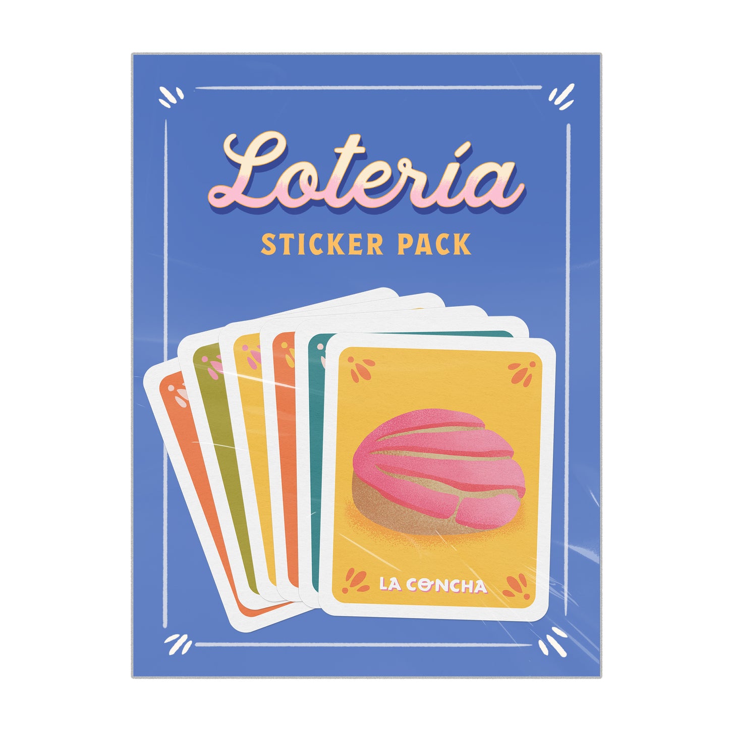Lotería Vinyl Sticker Pack of 6