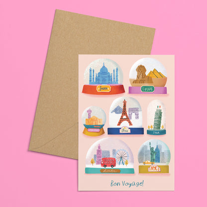 Bon Voyage Greeting Card