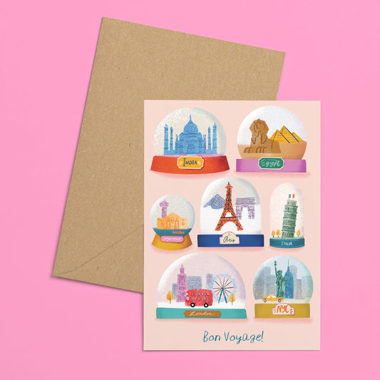 Bon Voyage Greeting Card