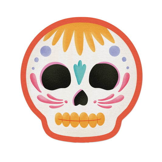 Calavera Día de los Muertos - Sugar Skull - Vinyl Sticker