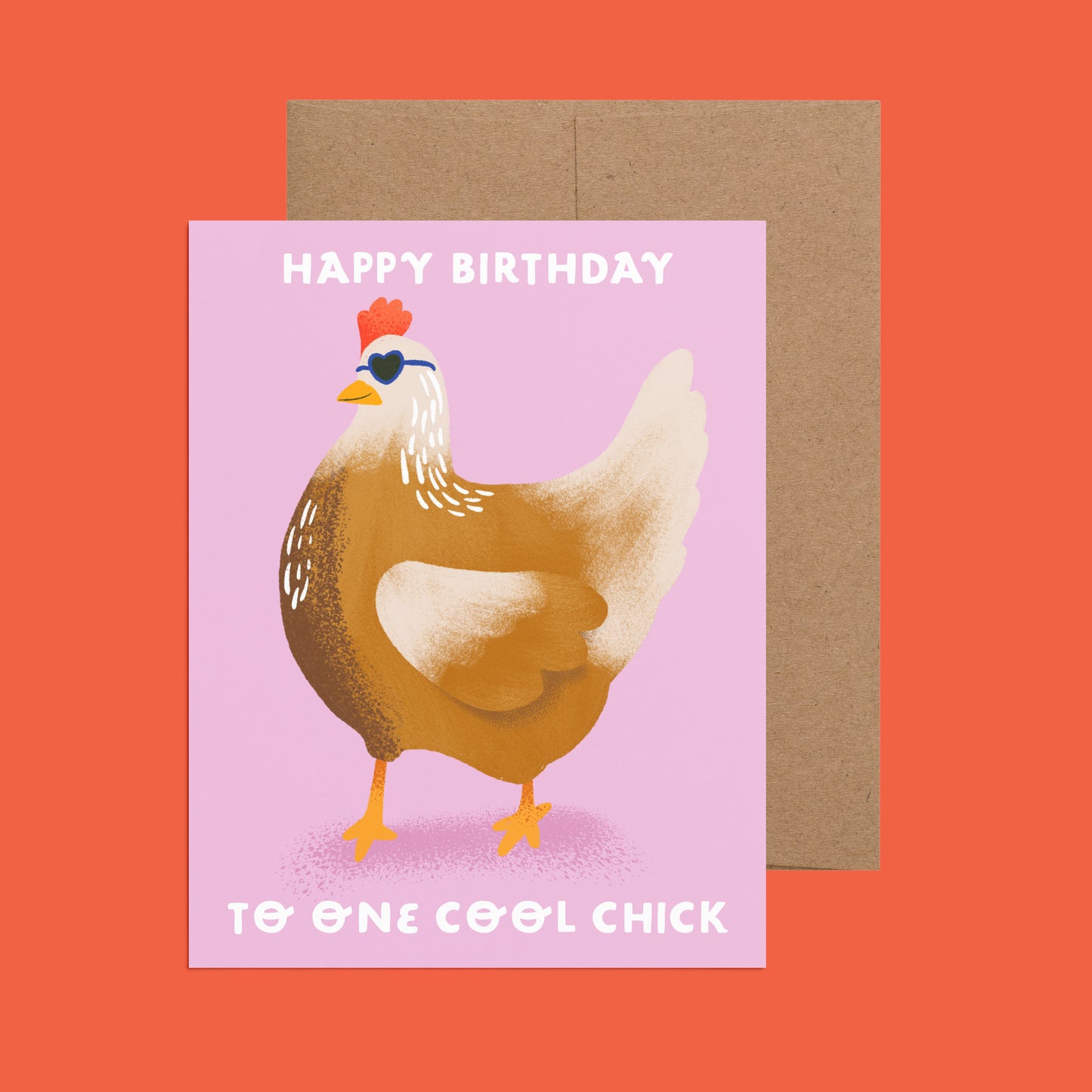 Cool Chick Birthday Card