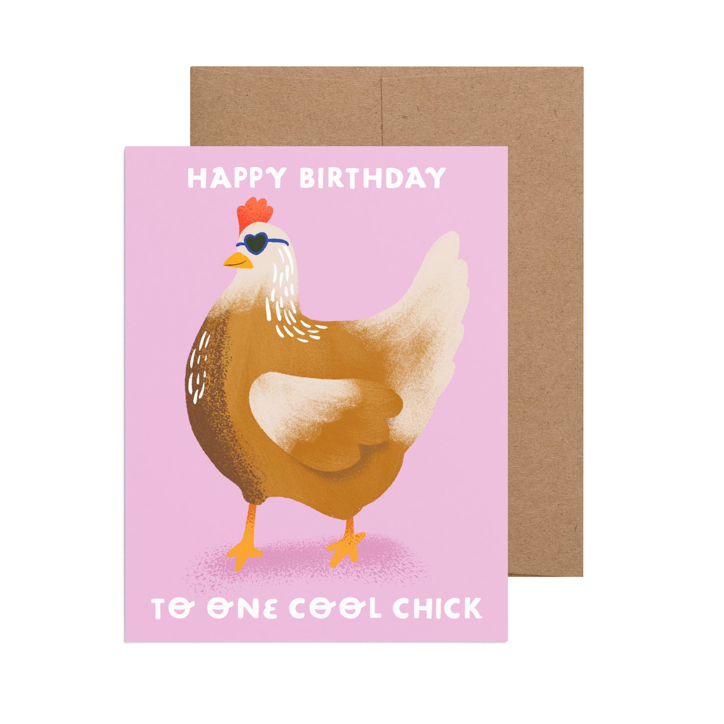 Cool Chick Birthday Card