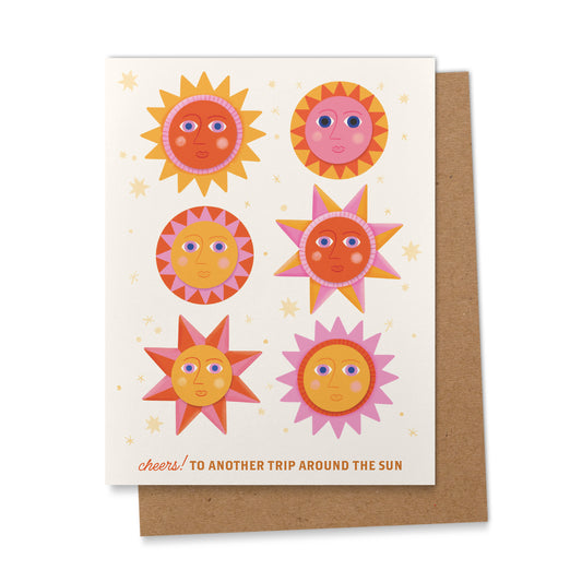 Another Trip Around the Sun Greeting Card
