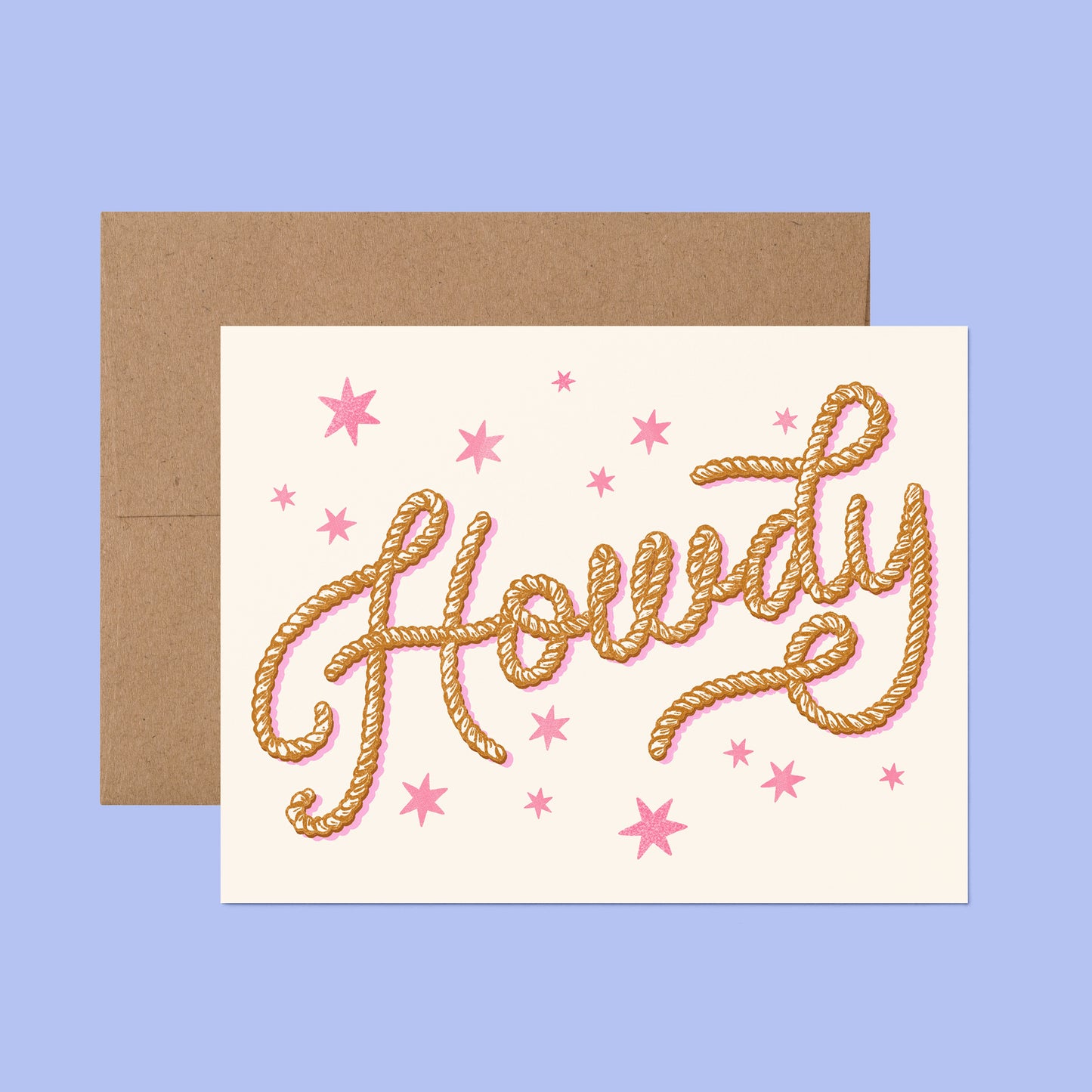 Howdy - Greeting Card