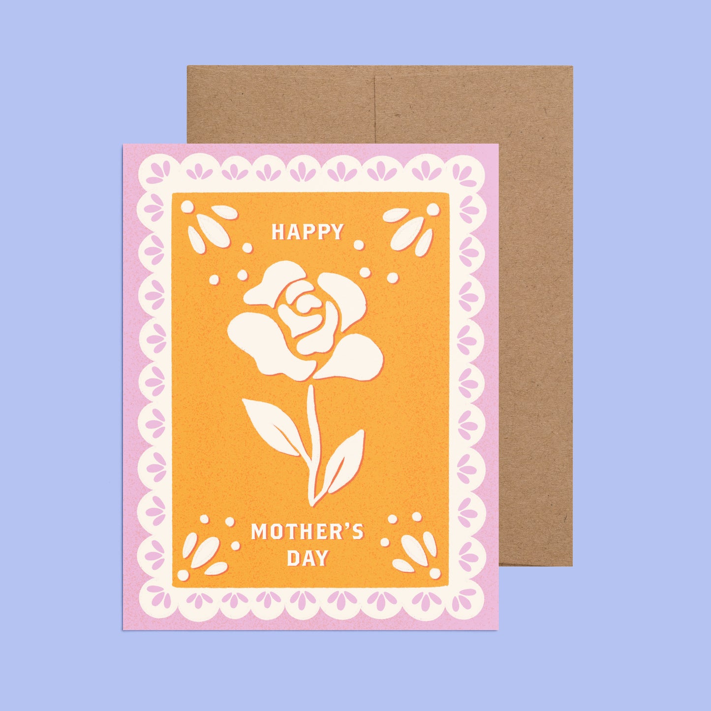 Happy Mother's Day - Papel Picado - Greeting Card