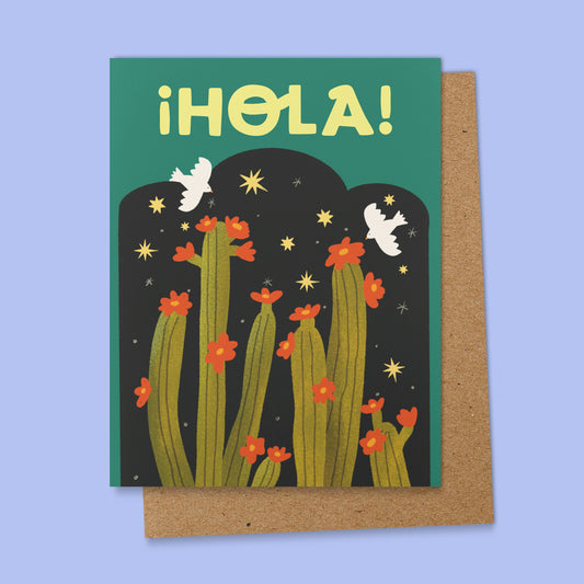 Hola! Spanish Greeting Card