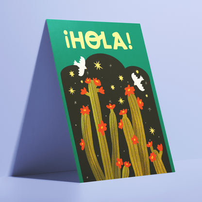 Hola! Spanish Greeting Card