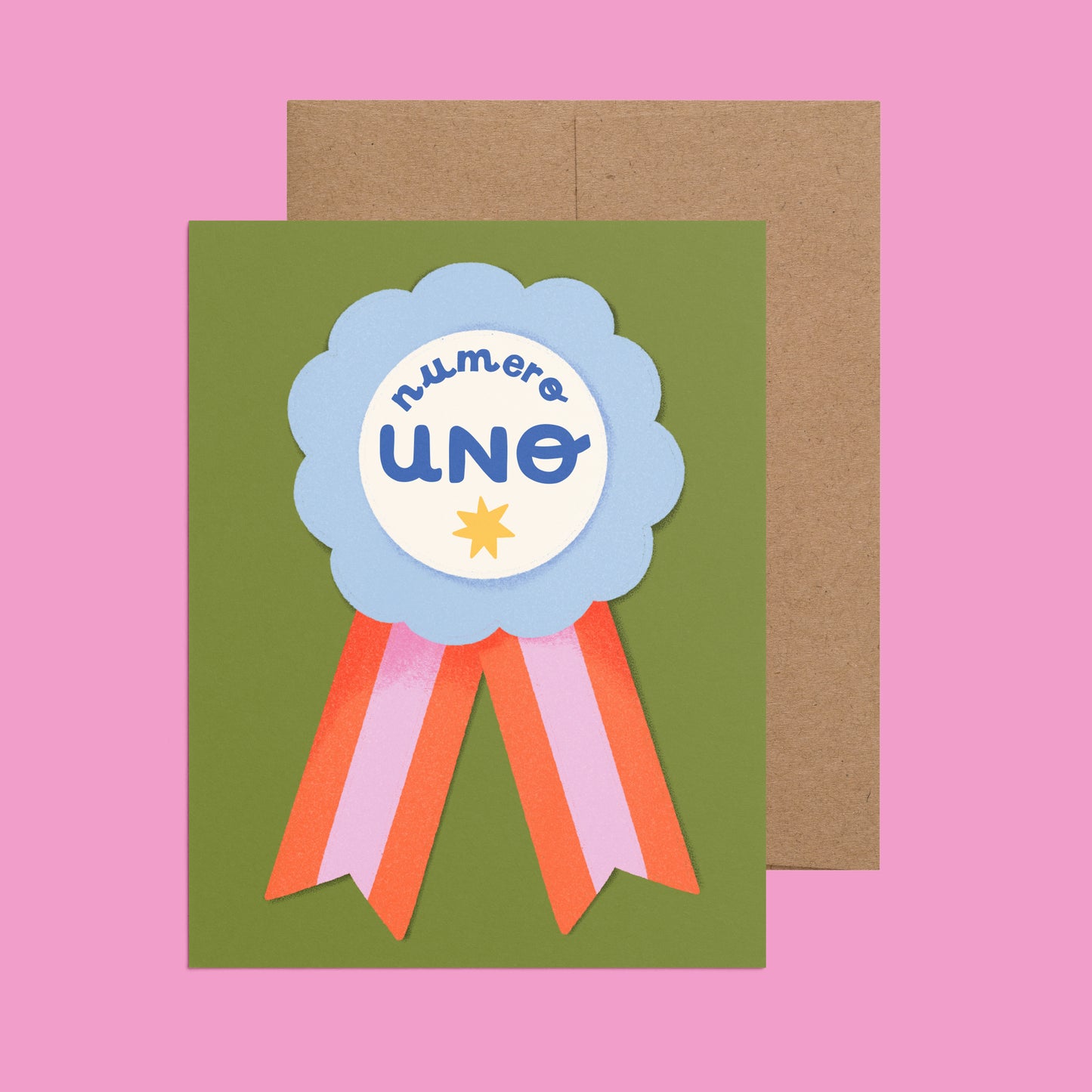 Numero Uno Spanish Greeting Card