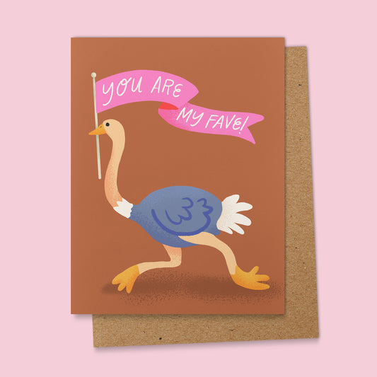 You are my Fave Valentine's Day Card