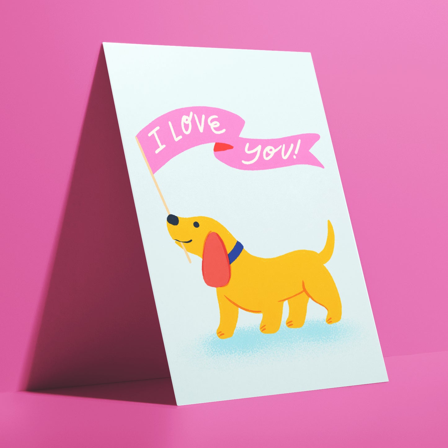 Puppy Love Valentine's Day Card