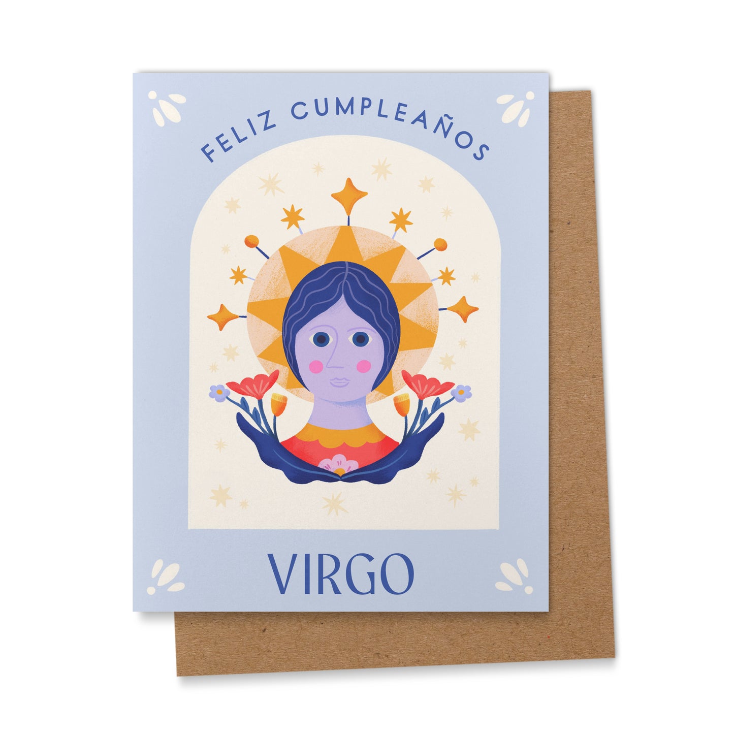 Virgo Spanish Zodiac Birthday Card