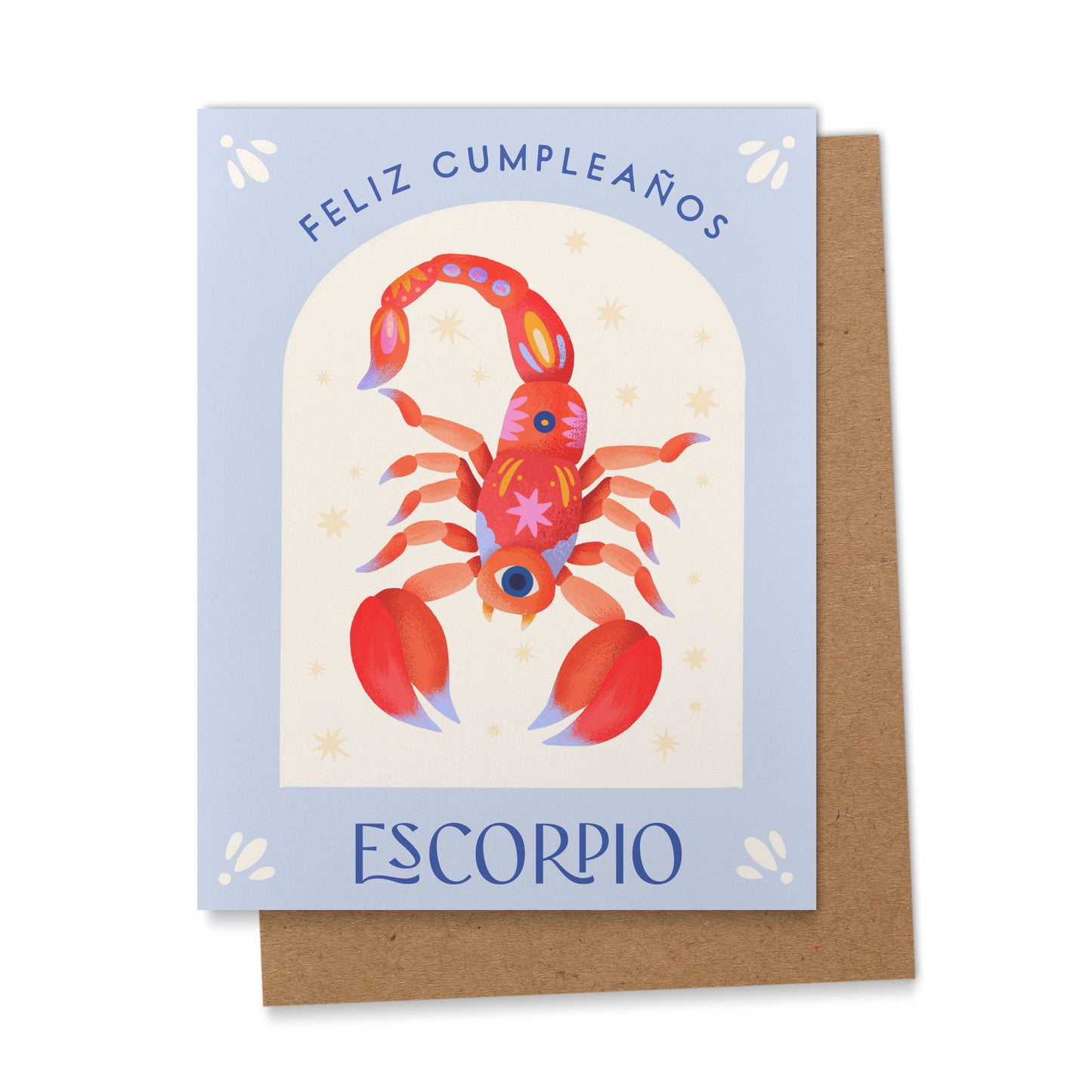 Escorpio Spanish Zodiac Birthday Card