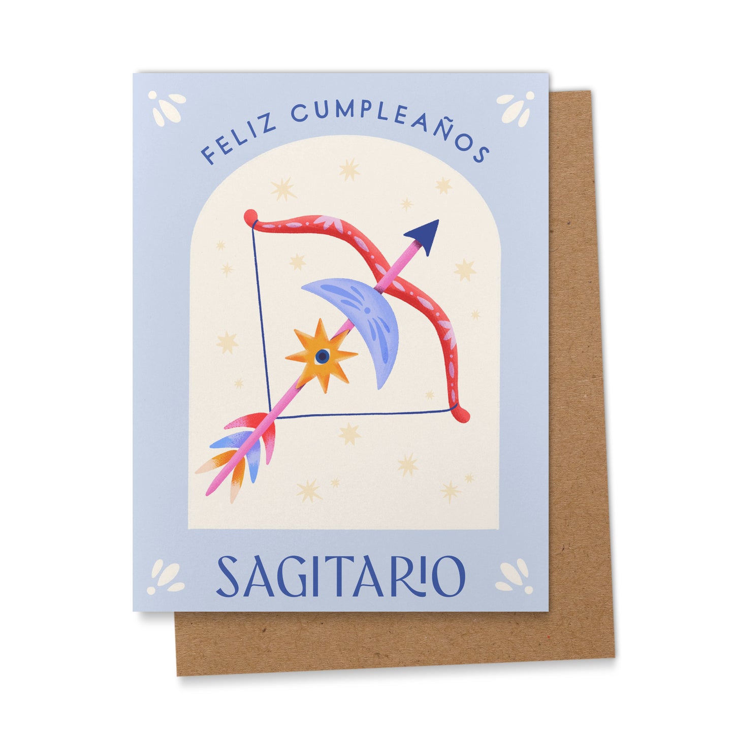 Sagitario Spanish Zodiac Birthday Card