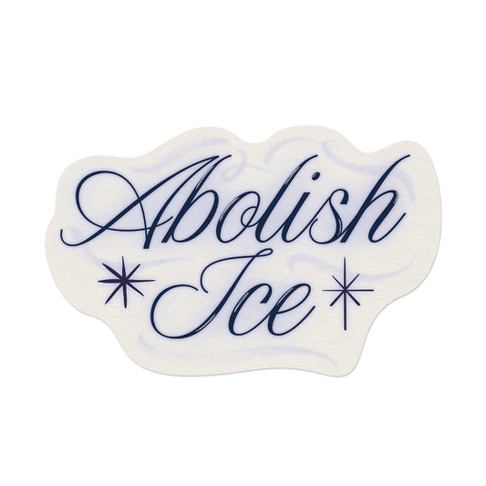 Abolish Ice Vinyl Sticker