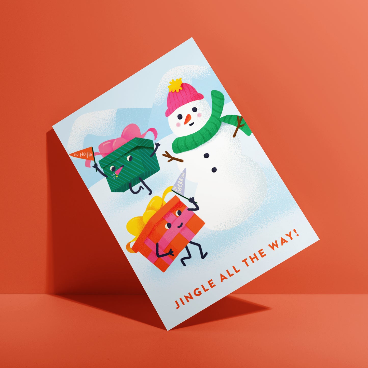 Jingle All The Way Greeting Card