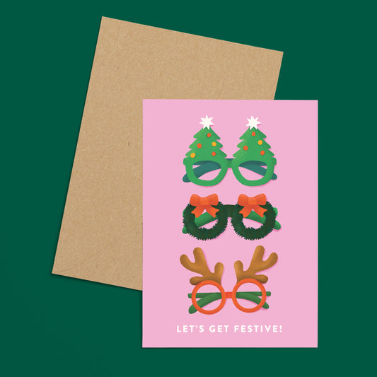 Let's Get Festive Greeting Card