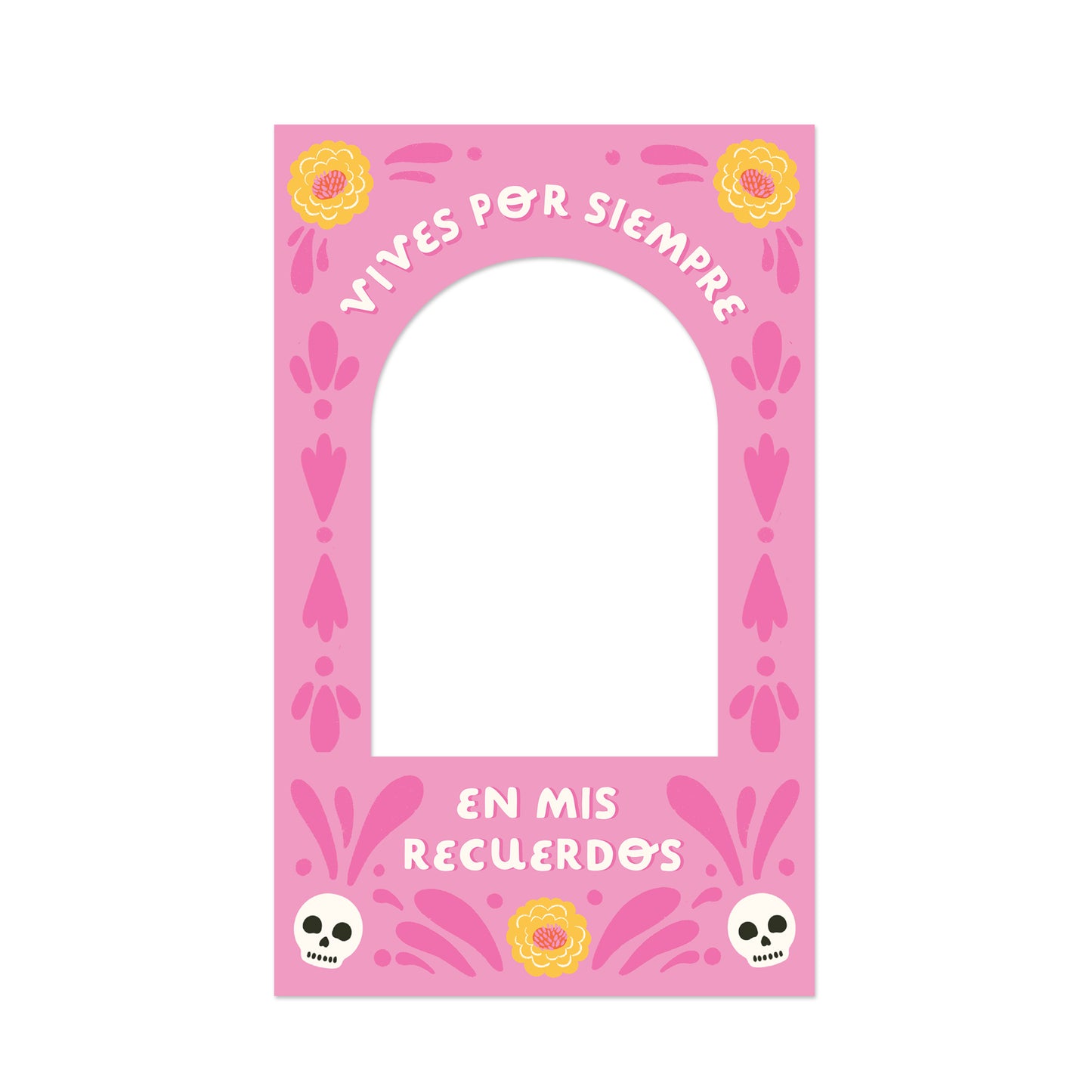 Día de los Muertos Photo Frame Magnet - Small