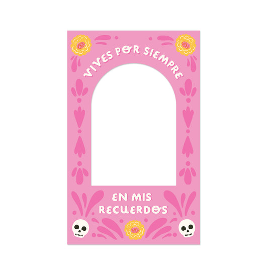 Día de los Muertos Photo Frame Magnet - Small
