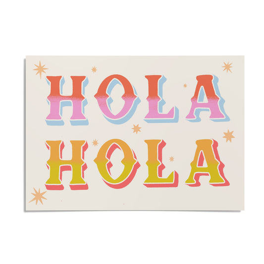 Hola Postcard