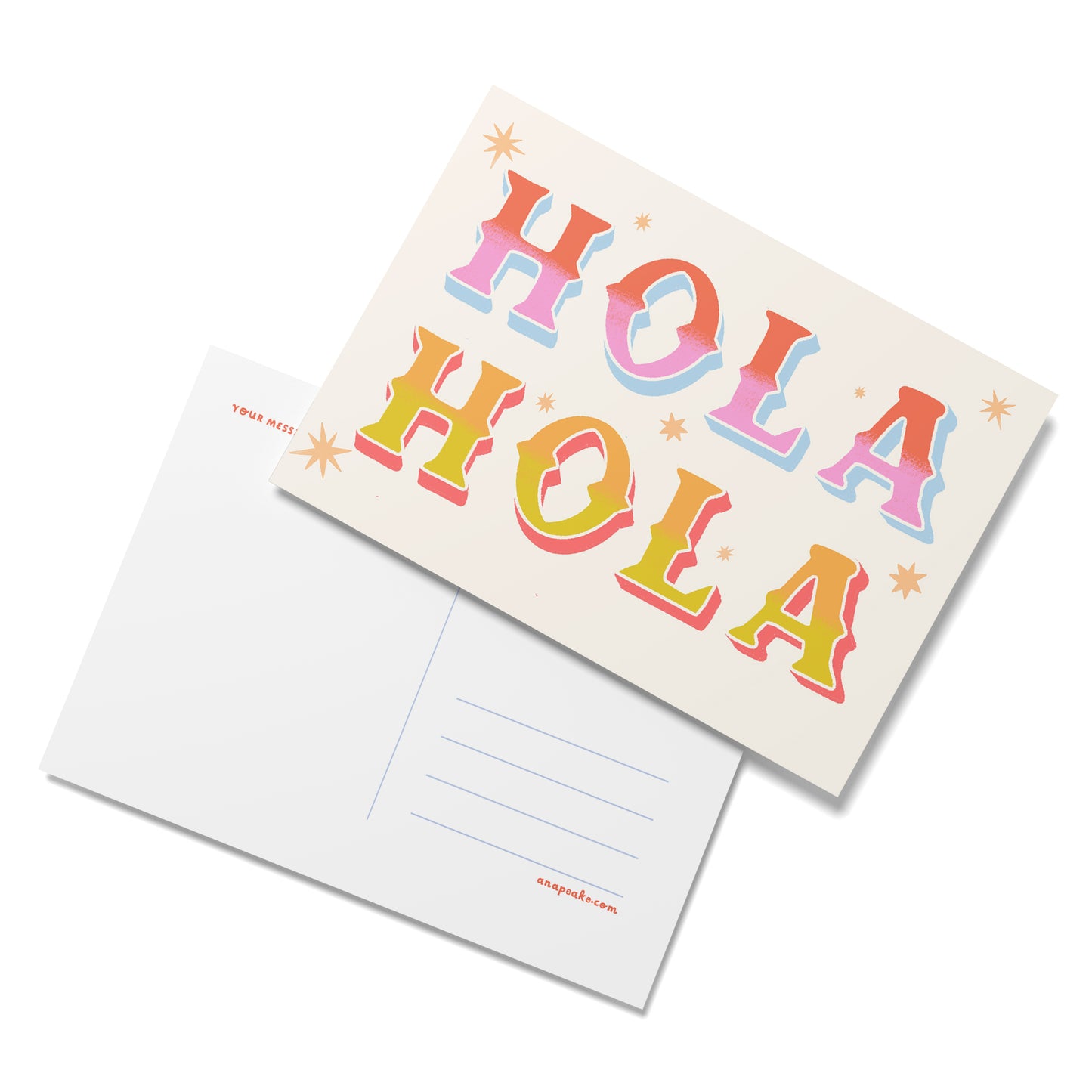 Hola Postcard