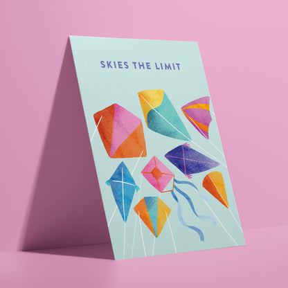 Skies the Limit Greeting Card