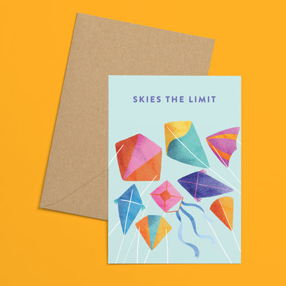 Skies the Limit Greeting Card