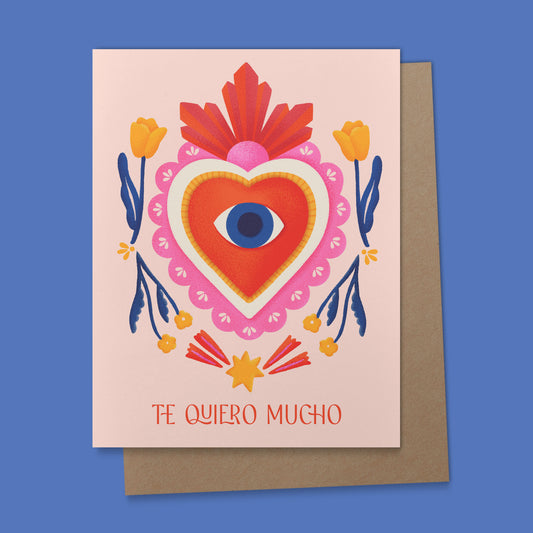 Te Quiero Mucho Greeting Card