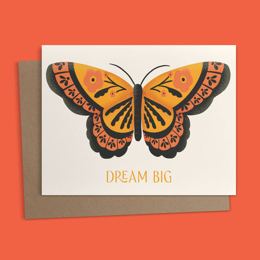 Mariposa Dream Big Greeting Card