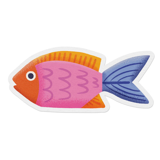 Wooden Fish - Vinyl Sticker